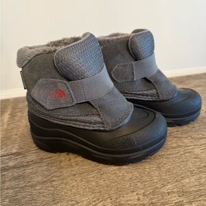 The North Face Gray Winter Boots